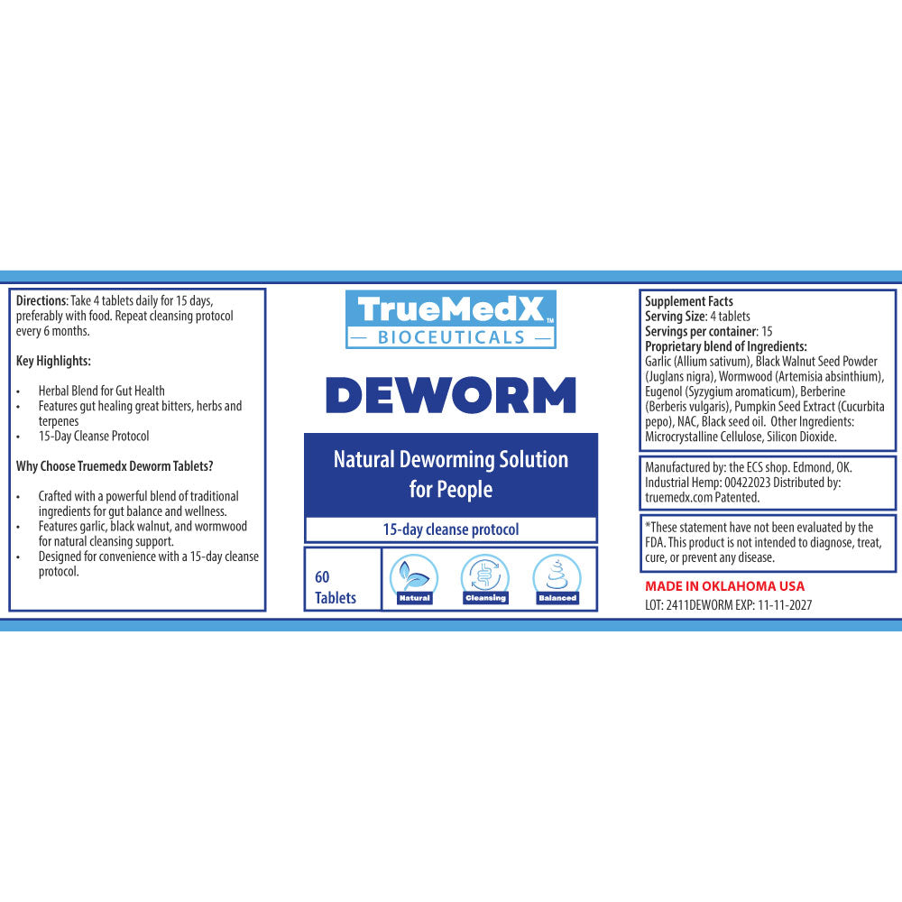 TrueMedX Deworm Tablets