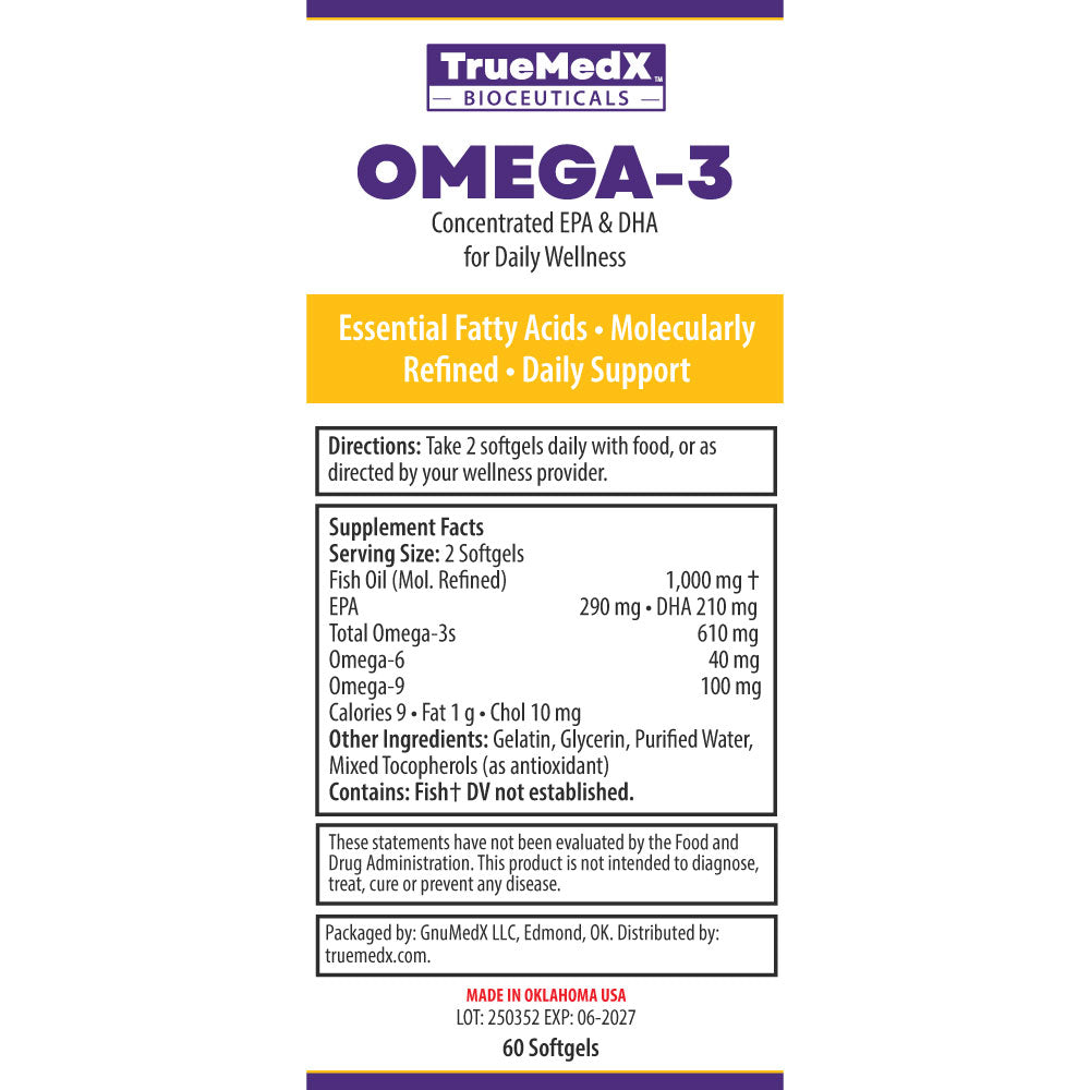 Omega-3 Fish Oil Softgels
