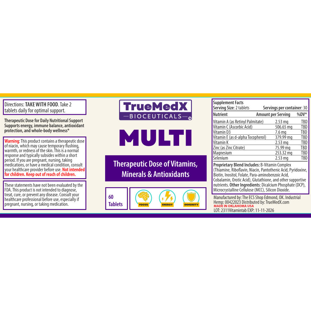TrueMedX Multi-Vitamin