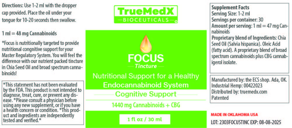 TrueMedX Focus Tincture - TrueMedX Bioceuticals