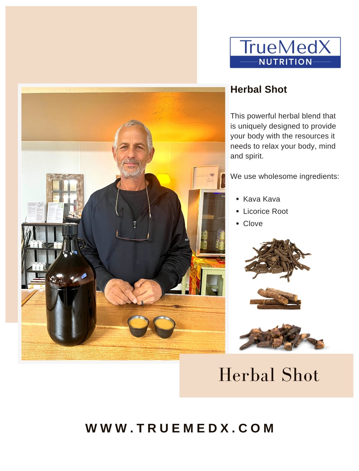 TrueMedX KLC Herbal Shots - TrueMedX Bioceuticals